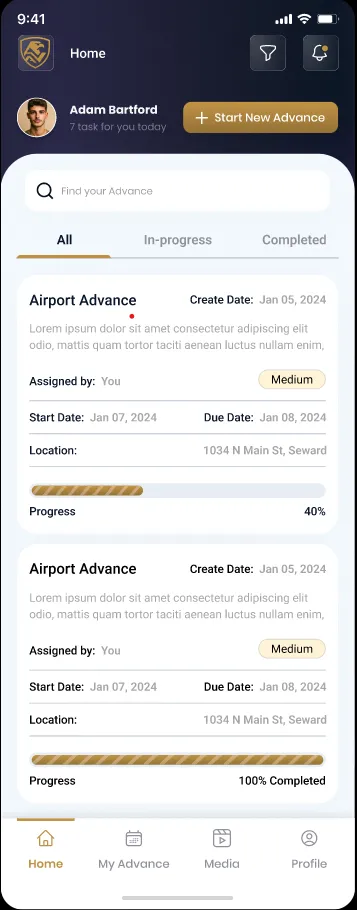 Access 360 Mobile App — screen 3 of 4