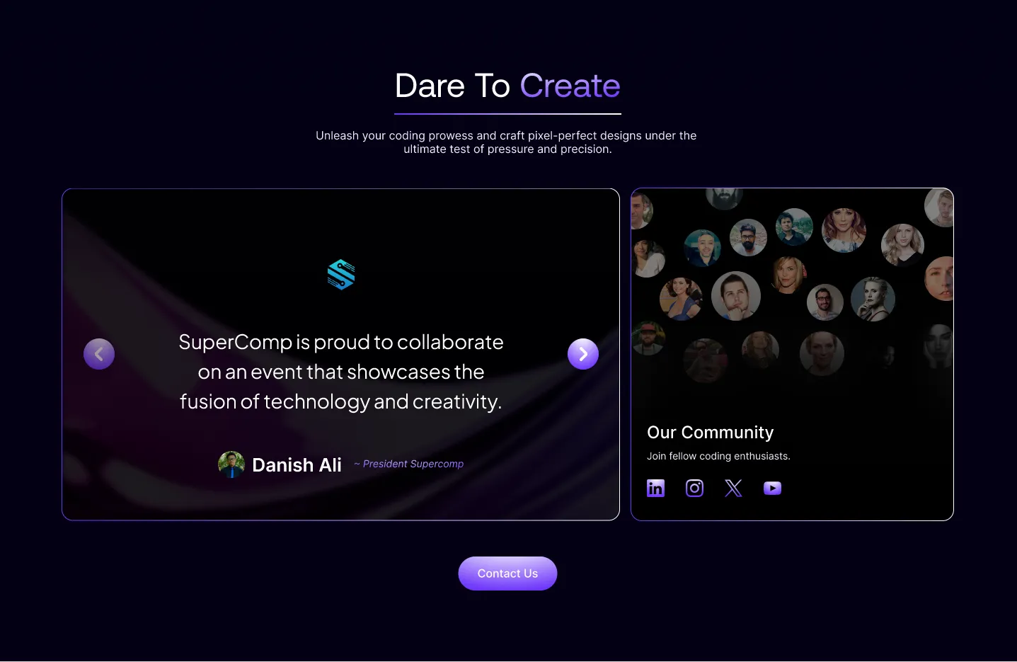 Code in the Dark — screen 4 of 5