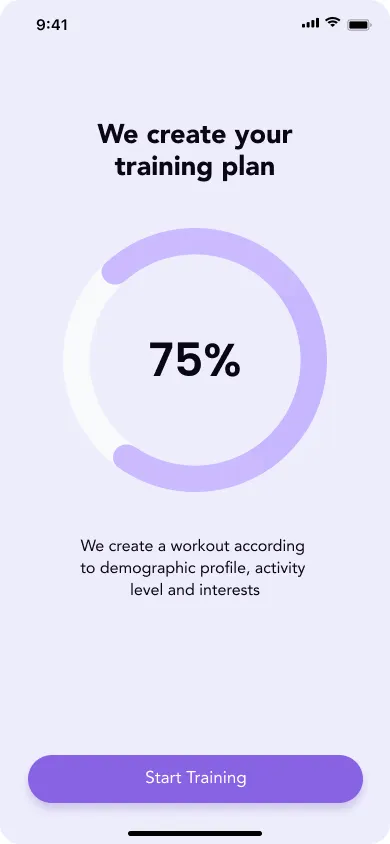 Fitness App — screen 5 of 7