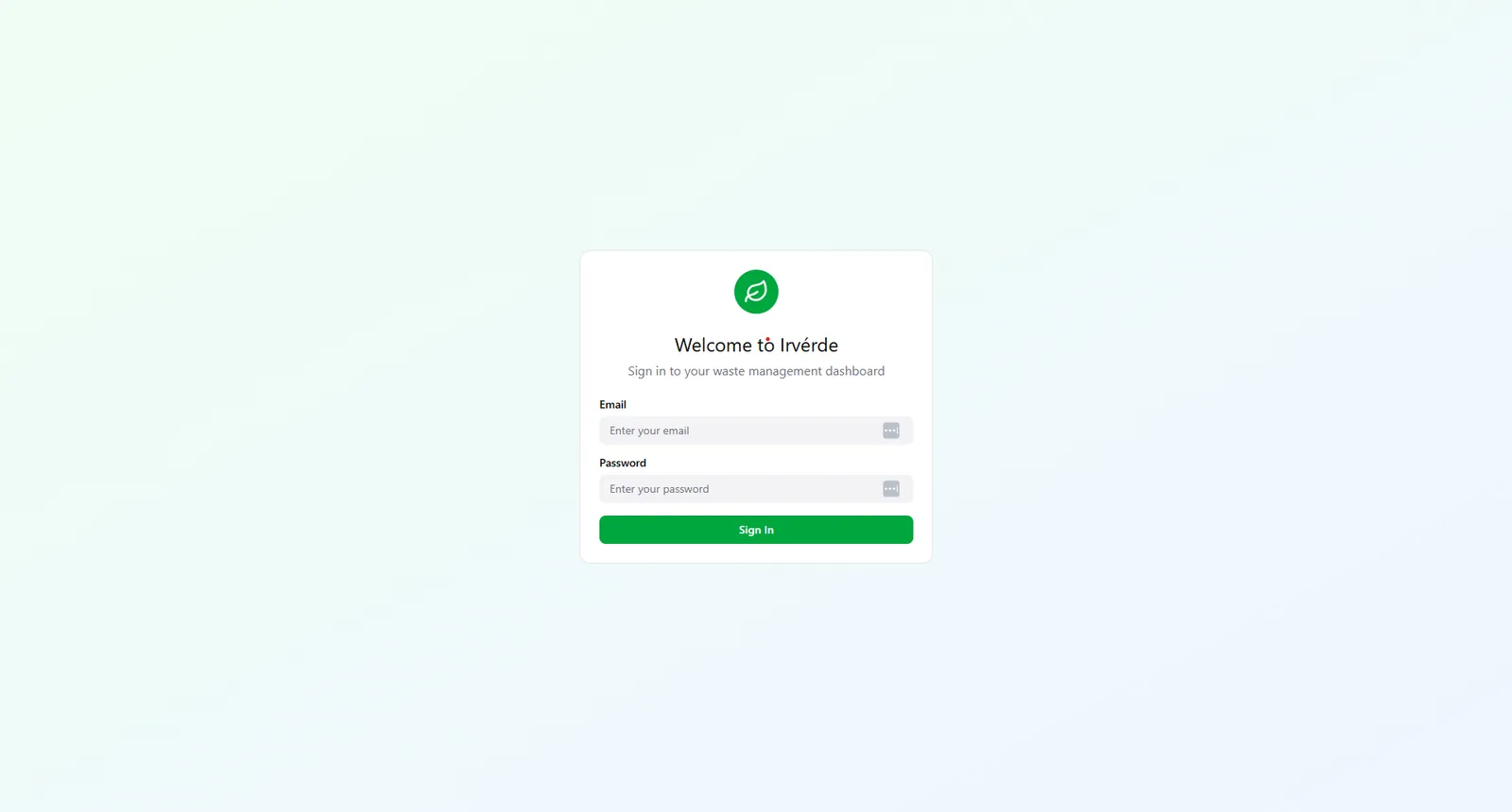 Irverde — screen 6 of 6
