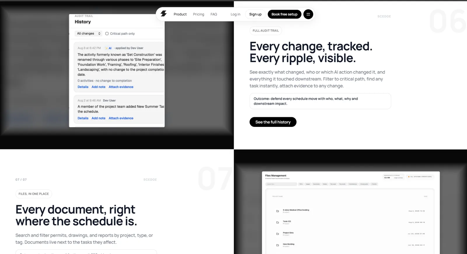 Scedge Landing Page — screen 7 of 10