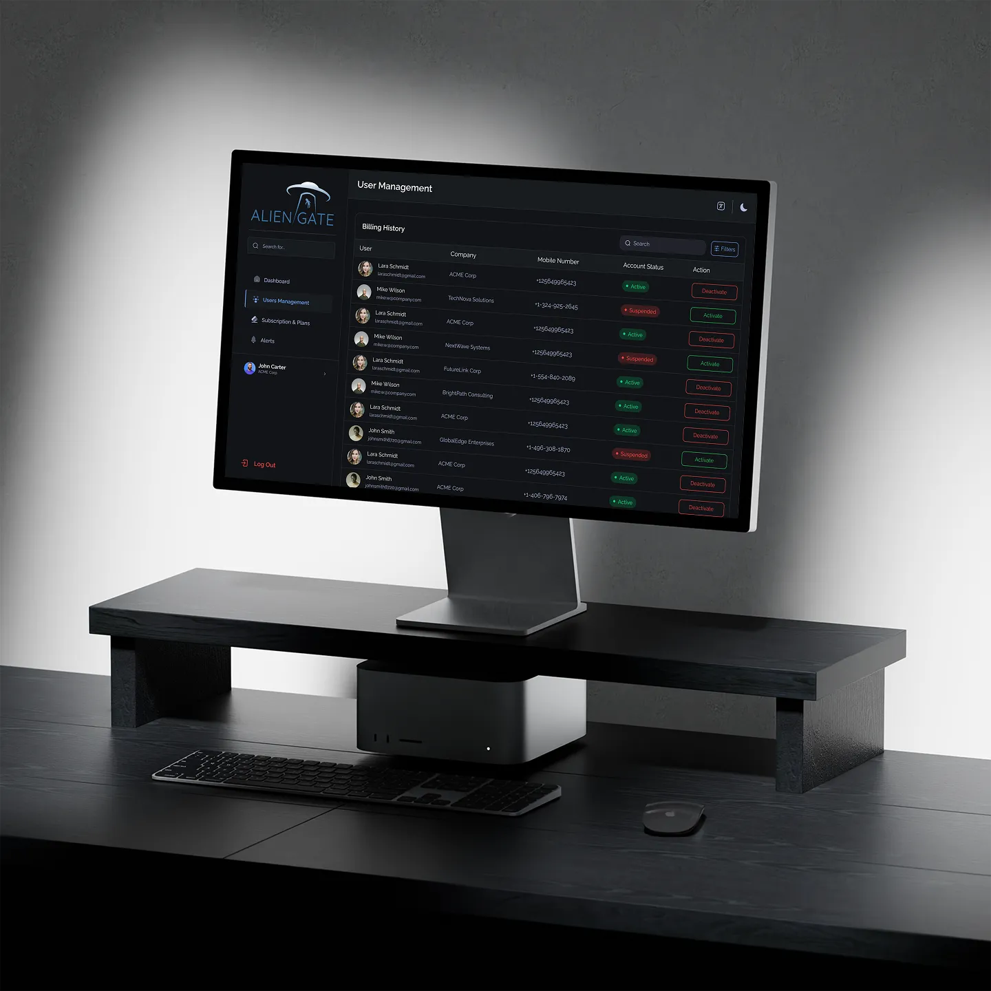 AlienGate — screen 1 of 11