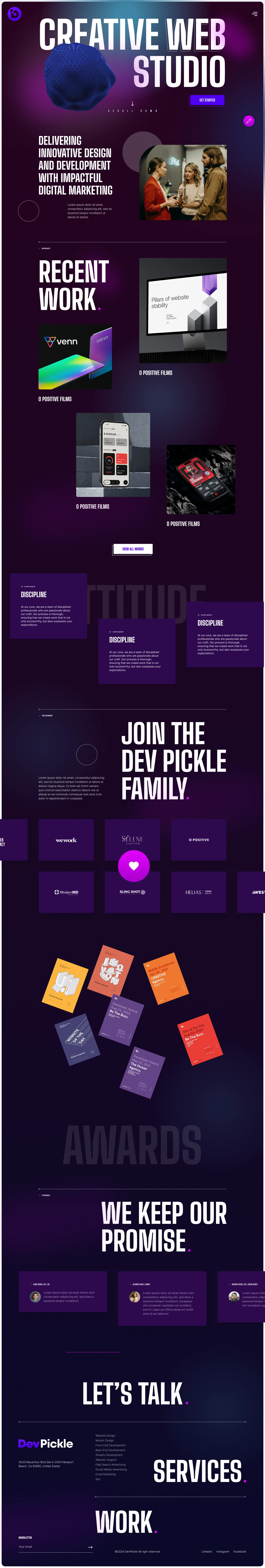DevPickles — screen 1 of 4