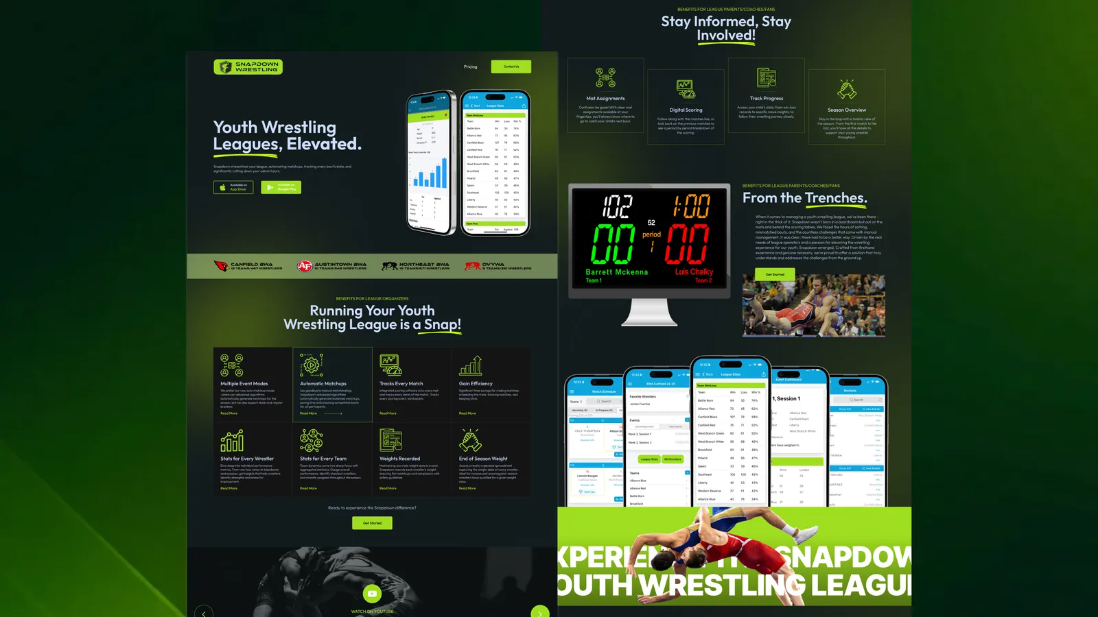 Snapdown — screen 1 of 2